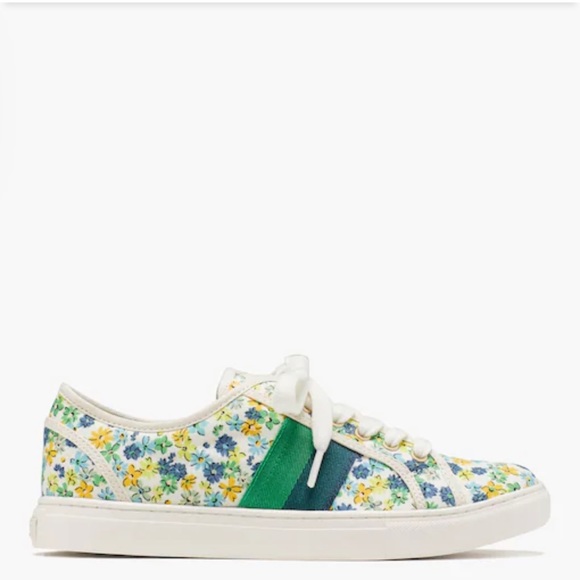 NIB Kate Spade Izzy Sneakers Floral Medley Parch Size 7.5 RV $118 - Picture 5 of 7